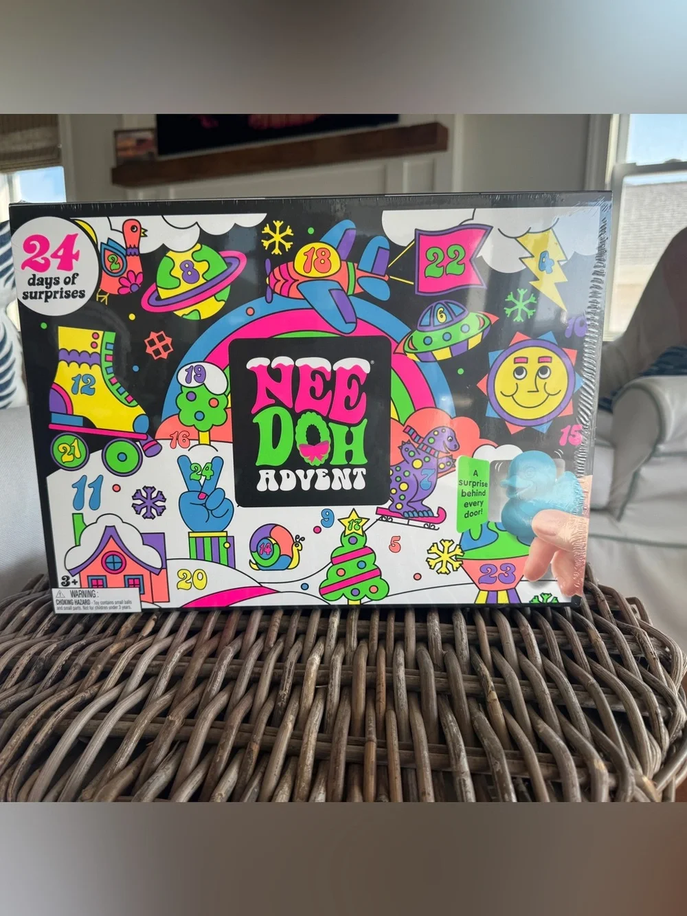 Needoh Christmas Advent Calendar Brand New
